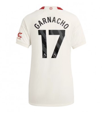 Manchester United Alejandro Garnacho #17 Tredjetröja Dam 2023-24 Kortärmad